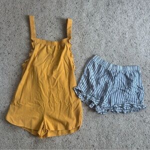 American Rag Blue and White Striped Top